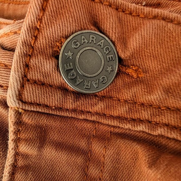 Orange High Waisted Carpenter Jeans - Picture 3 of 7